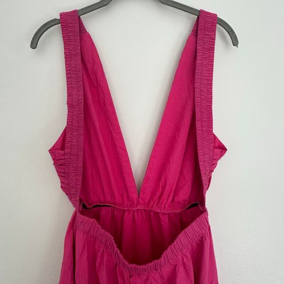 Farm Rio Eyelet, Open Back Dress in Pink, Sample! - Picture 8 of 10